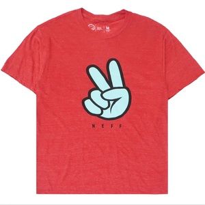 NEFF peace sign shirt NWT